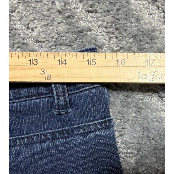 Quacker Factory Dream Jeannes Straight Leg Jeans Embellished Pocket 8 30x31 - Picture 5 of 10